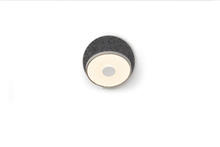 Koncept Inc GRW-S-SIL-OXF-HW - Gravy Wall Sconce - Silver body, Oxford (felt) plates - Hardwire